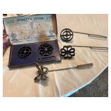Rosette Irons Set by Alfred Andresen & Co.