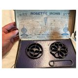 Rosette Irons Set by Alfred Andresen & Co.