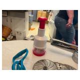 Lot of Kitchen Tools and Gadgets Including Citrus Juicer, Potato Ricer, and Strainer