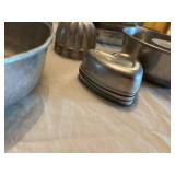 Jell-O Vintage Aluminum Mold Set with Heart, Bundt, and Rectangular Designs
