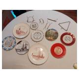 Decorative Collector Plates with Holders