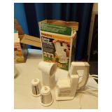 Presto Salad Shooter, Ice Cream Maker and Other Kitchen Appliances