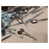 Silverware Set in Wooden Case