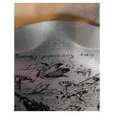 Vintage Decorative Plates including North Dakota Souvenir Plates and Wildlife Designs