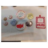 Lot of Vintage Collectibles Including Buttons and Kitchen Items