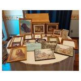 Lot of Framed Artworks and Photo Frames
