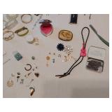 Assorted Jewelry including Bracelets, Necklaces, Earrings, and Accessories