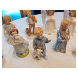 Collection of Angel and Other Figurines