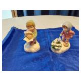 Avon Musical Figurines Including "Joy to the World" and "We Wish You a Merry Christmas"