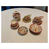 Vintage Asian Porcelain Tea Set