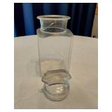 Franklin Caro Co. Glass Jar - Crack