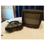 Philips Magnavox TV and Boombox