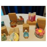 Mixed Brand Gift Items including Avon Collectibles, Lifestyle Product, and Decorative Pieces