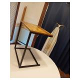 Sewing and Craft Supplies with Ironing Board and Small Table