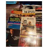 Lot of Vintage Vinyl Records featuring Various Artists and Albums