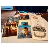 Vinyl Christmas Record Collection including Elvis Christmas Album, Henry Mancini, and Johnny Mathis