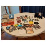 CDs and Software Including Music and Games Including Some Empty Cases