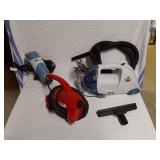 Conair Body Benefits Massager, Bissell Vacuum, and Dirt Devil Handheld Vacuum