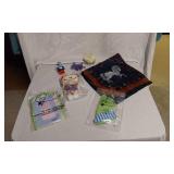 Tiny Tillia Baby Bath Mitts and Mix & Match Bath Tiles, Plush Toy, Scarf, and Toys