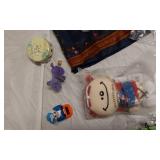 Tiny Tillia Baby Bath Mitts and Mix & Match Bath Tiles, Plush Toy, Scarf, and Toys