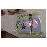 Tiny Tillia Baby Bath Mitts and Mix & Match Bath Tiles, Plush Toy, Scarf, and Toys