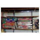 Large Lot of Board Games including Operation, The Game of Life, and Monopoly