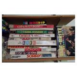 Large Lot of Board Games including Operation, The Game of Life, and Monopoly