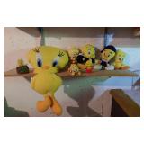 Tweety Bird Plush Toys and Figurines including Various Sizes and Styles