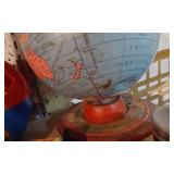 Toys Collection Including Snoopy Lunchbox, Globe, and More