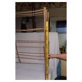 Wooden Clothes Drying Rack and Bar Stool