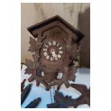 Cuckoo Clock with Weights and Pendulum