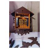 Cuckoo Clock with Weights and Pendulum