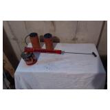 Lot of 2 Eveready Columbia Gray Label Long Life Telephone Cell & Hudson Nebu-Lizor Insect Sprayer