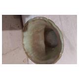 Frankoma A6 Green Ceramic Planter and Other Planters