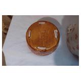 Judy B2 USA Ceramic Bowl and Made in Japan Floral Pottery