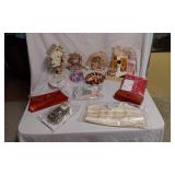 Mixed Assorted Household and Decorative Items including Birdhouse, Toiletries, and Accessories