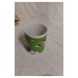 Souvenir Tray Set featuring Yellowstone National Park, Cartoon Mug, and Little Ducks