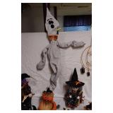 Halloween Decoration Set including Witches, Ghosts, and Pumpkins