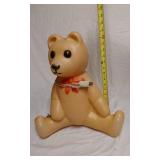 Vintage Light Up Bear Blow Mold about 17" tall