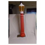 Vintage Lamp Blow Mold about 39" tall