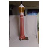 Vintage Lamp Blow Mold about 39" tall