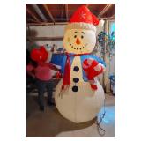 Inflatable Snowman Decoration about 8