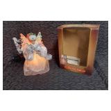 Fiber Optic Angel Tree Top/Table Top Decoration
