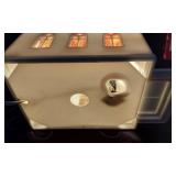 Vintage Noma Lites Illuminated Plastic Church and Icicles Box Set