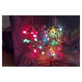 Vintage Christmas String Lights