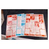 Hector Bulldogs Memorabilia Set including Sweater, Pennant, and Megaphone