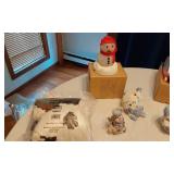 Avon Binder Organizer and Holiday Collectibles, Tool Kit, and Containers
