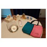 Avon Collectibles and Gift Items including Bags and Figurines