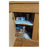 Fish Tank with Accessories with Cabinet it
