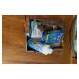 Fish Tank with Accessories with Cabinet it